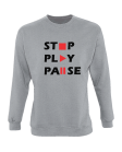 Džemperis Stop play pause